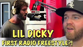 First Radio Freestyle Lil Dicky spazzed out  Lil Dicky Freestyle  The Hot Seat 🔥 [upl. by Rockefeller]