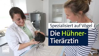 Eine Tierärztin speziell für Hühner und anderes Federvieh  Abendschau  BR24 [upl. by Roti]