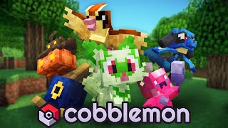 I Played 100 Days Of Minecraft Cobblemon With My Friends [upl. by Lalib]