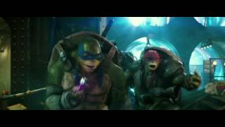 TMNT2 2016 Sneaking into Police HQ Montage Scene HD [upl. by Aurelius]