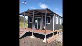 Luxury design 75sqm expandable granny mobile homes with 2 bedrooms in Australia [upl. by Fredenburg]