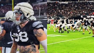 RAIDERS TRAINING CAMP 40K FANS ATTEND HIGHLIGHTS FROM ALLEGIANT STADIUM [upl. by Thant]