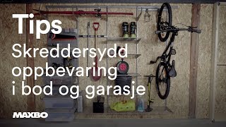 Skreddersydd oppbevaring i bod og garasje [upl. by Andrade11]