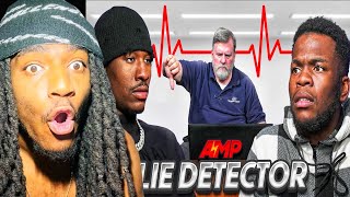 DAVO REACTS TO AMP TAKES A LIE DETECTOR TEST [upl. by Seadon]