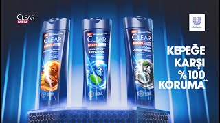 YEPYENİ CLEAR MEN İLE KEPEĞE KARŞI \u00100 KORUMA [upl. by Azilef]