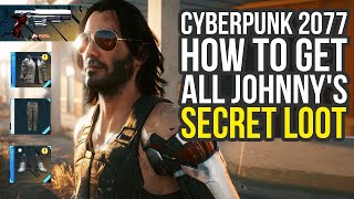 How To Get All Johnny Silverhand Items In Cyberpunk 2077 Cyberpunk 2077 Johnny Silverhand Gun [upl. by Nylirrehs]