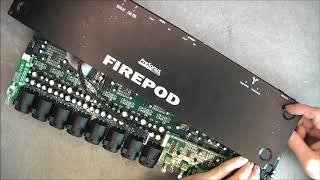 Presonus Firepod Firewire recording interface teardown [upl. by Eitsirc]