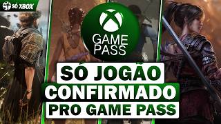 CARAMBA XBOX GAME PASS BRUTAL com JOGOS INCRÍVEIS CONFIRMADOS para 2025 [upl. by Misab]