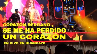 CORAZÓN SERRANO  Se me ha perdido un corazón En vivo en RITMO Y SABOR de Palían 16022024 [upl. by Lynus]