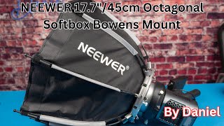 Affordable Studio Lighting Neewer MS60B Softbox Review [upl. by Emmey]