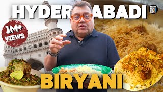 The ORIGINAL Hyderabadi Biryani  Bawarchi Biryani  Alpha Hotel  Hyderabad  Kunal Vijayakar [upl. by Aynekat]