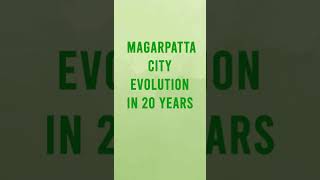 Magarpatta Evolution in 20 Years  20 Years in 50 Sec pune shorts [upl. by Lauretta]