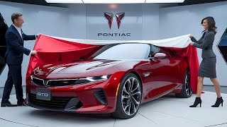 The 2025 Pontiac GTO A Fusion of Heritage and Innovation [upl. by Natalie]