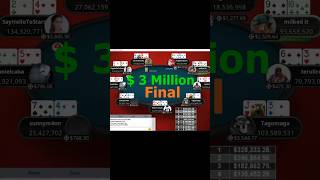 Finale des 3000000 Pokerturniers  Short [upl. by Esekram]