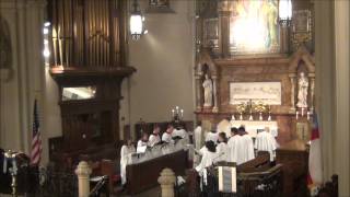 Adoremus in Aeternum and Laudate Dominum Mozart  Corpus Christi 2012 St Johns Detroit [upl. by Fromma876]