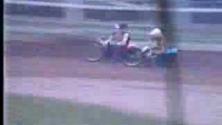 Speedway 1983 Wimbledon vs Birmingham Brummies Heat 3 [upl. by Pape80]