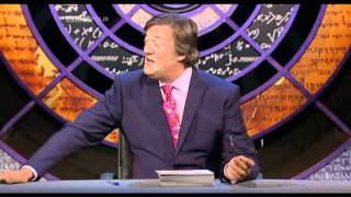 QI Making fun of Stephen Fry Part 3 [upl. by Adien230]