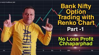 Bank Nifty Option Trading with Renko Chart l Part 1l No loss Profit Chhaparphad [upl. by Ottinger]