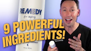 Remedy For Aging Skin Serum Review  Anti Aging Serum Explained by a Dermatologist [upl. by Yttisahc]