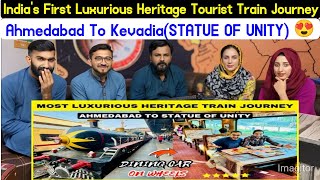 India’s First Luxurious Heritage Tourist Train Journey  Ahmedabad to KevadiaSTATUE OF UNITY 😍 [upl. by Greeley928]