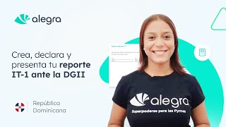 Cómo presentar el Reporte IT1 en República Dominicana en solo 2 minutos  Tutorial completo 2023 [upl. by Tehr]