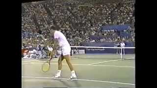 Chesnokov vs McEnroe  US Open 1990  0311 [upl. by Durkin49]