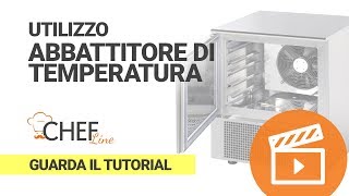 Abbattitore di temperatura guida allutilizzo  ChefLineit [upl. by Cheadle]