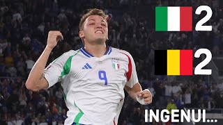 ITALIA vs BELGIO 22 SUPERIORI MA INGENUI [upl. by Purington]