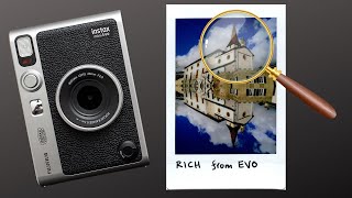 Fujifilm Instax Mini EVO Print Image Quality Review plus Rich and Natural Modes vs iPhone Print [upl. by Euf996]