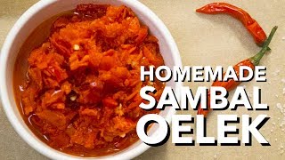 Homemade Sambal Oelek [upl. by Ocirled]