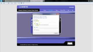 How to Download NetCamPlayerWeb11gv2cab LinksysMLViewercab LinksysViewercab on Linksys WVC54GCA [upl. by Wohlert]