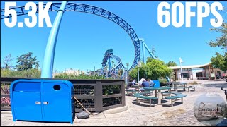 Manta SeaWorld San Diego California off ride 53K 60FPS [upl. by Manvell]