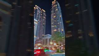 Al habtoor city dubai dubai burjkhalifa travel love edm music dancehall rap dance [upl. by Lrak]