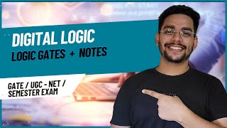 Lec2 Logic Gate in Digital Logic for Competitive amp CollegeUniversity Exams [upl. by Mencher]