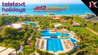 How To Book A Cheap Holiday Using Teletext Holidays amp Boarding With Jet2 Holidays  Turkey Antalya [upl. by Ahsienroc]