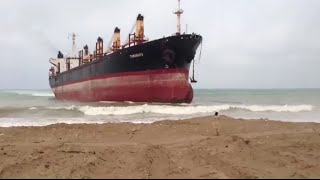 TOP 5 SHIPS CRASHING INTO SHORE [upl. by Treble]