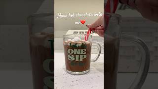 Make hot chocolate with me christmas music merrychristmas [upl. by Vladamir374]