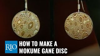 How To Make A Mokumé Gane Disc for Jewelry [upl. by Lebama]