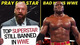 BAD NEWS For Bobby Lashley WWE Legend Still BANNED In WWE LA Knight Plans CM Punk Reveals [upl. by Esirehs]