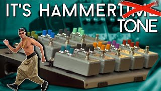 Fender Hammertone Pedals FULL BOARD review [upl. by Natsyrk]