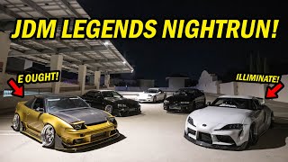 JDM Legends Nightrun Ft Illiminate amp EOught  Completing Tims WRX [upl. by Siari669]