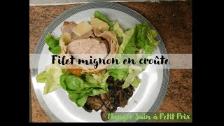 Filet mignon de porc en croute [upl. by Acirema]