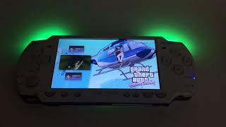 Psp 2000 green amp blue sound reactive led mod [upl. by Theodoric]