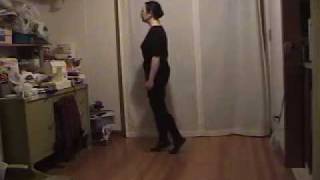 Italian Renaissance Dance Steps Part 1 [upl. by Lenes]