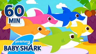 Baby Shark Doo Doo Doo 1 hour  Compilation  Best Songs  Baby Shark Official [upl. by Yelrahs387]