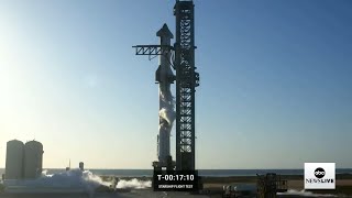 WATCH LIVE SpaceX to Launch ‘Starship’ Rocket in First Orbital Test Flight  ABC News [upl. by Price]