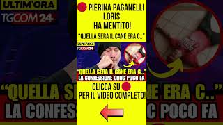 PIERINA PAGANELLI  LORIS BIANCHI HA MENTITO quot QUELLA SERA IL CANE ERA C notizie cronaca news [upl. by Bayless]