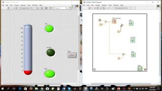 sistema de adquisición de datos en el software labview [upl. by Moffitt330]