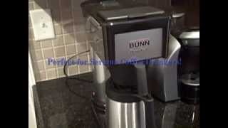 BUNN BT Velocity Brew 10Cup Thermal Carafe Home Coffee Brewer [upl. by Riamu243]