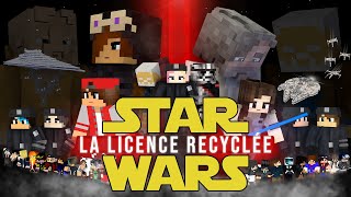 Star Wars  la licence recyclée  Court Métrage dAnimation Minecraft [upl. by Bevis]